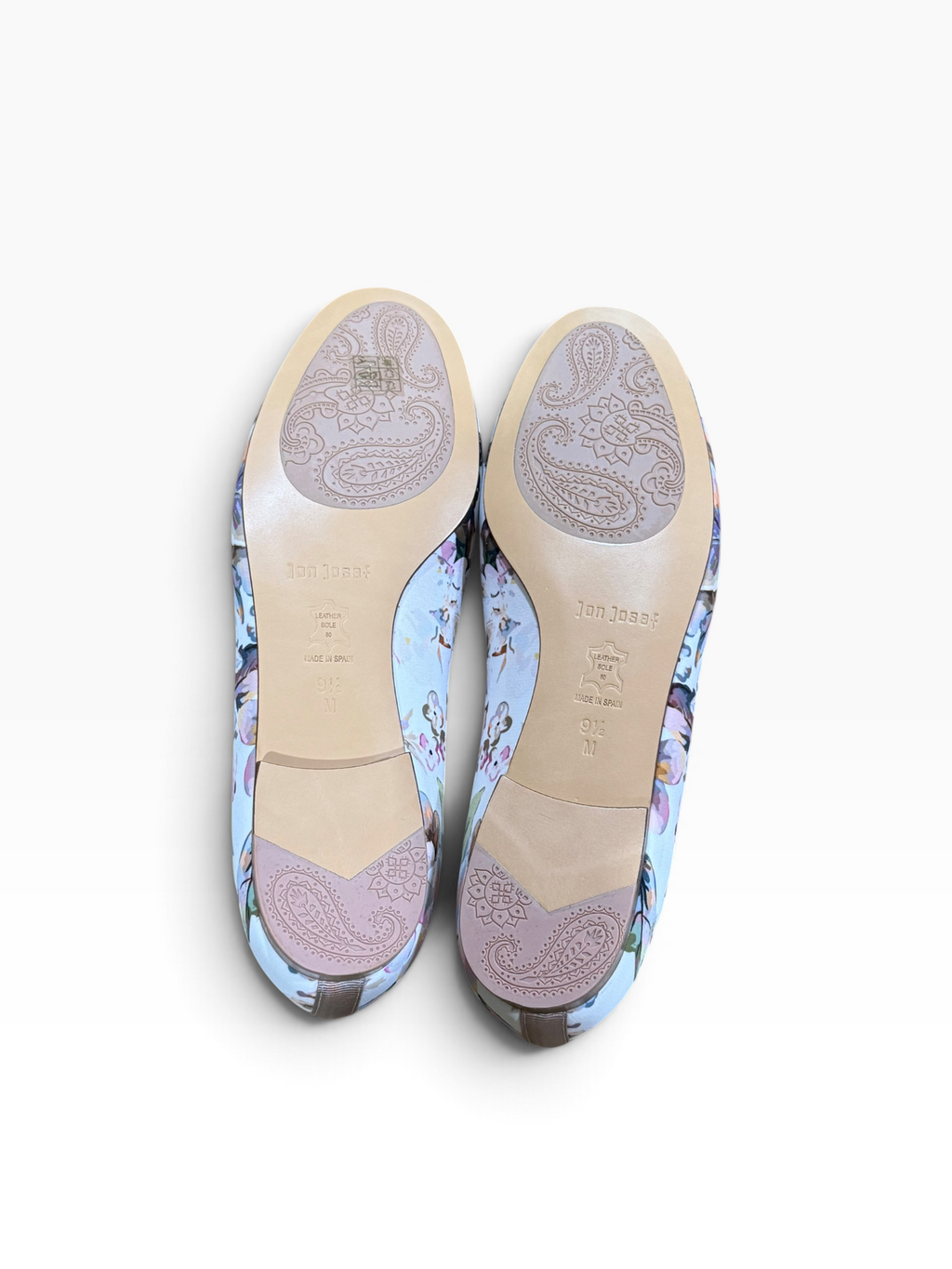 Jon Josef Gatsby Mariposa Women’s 9.5M Butterfly Floral Loafers Made in Spain - New