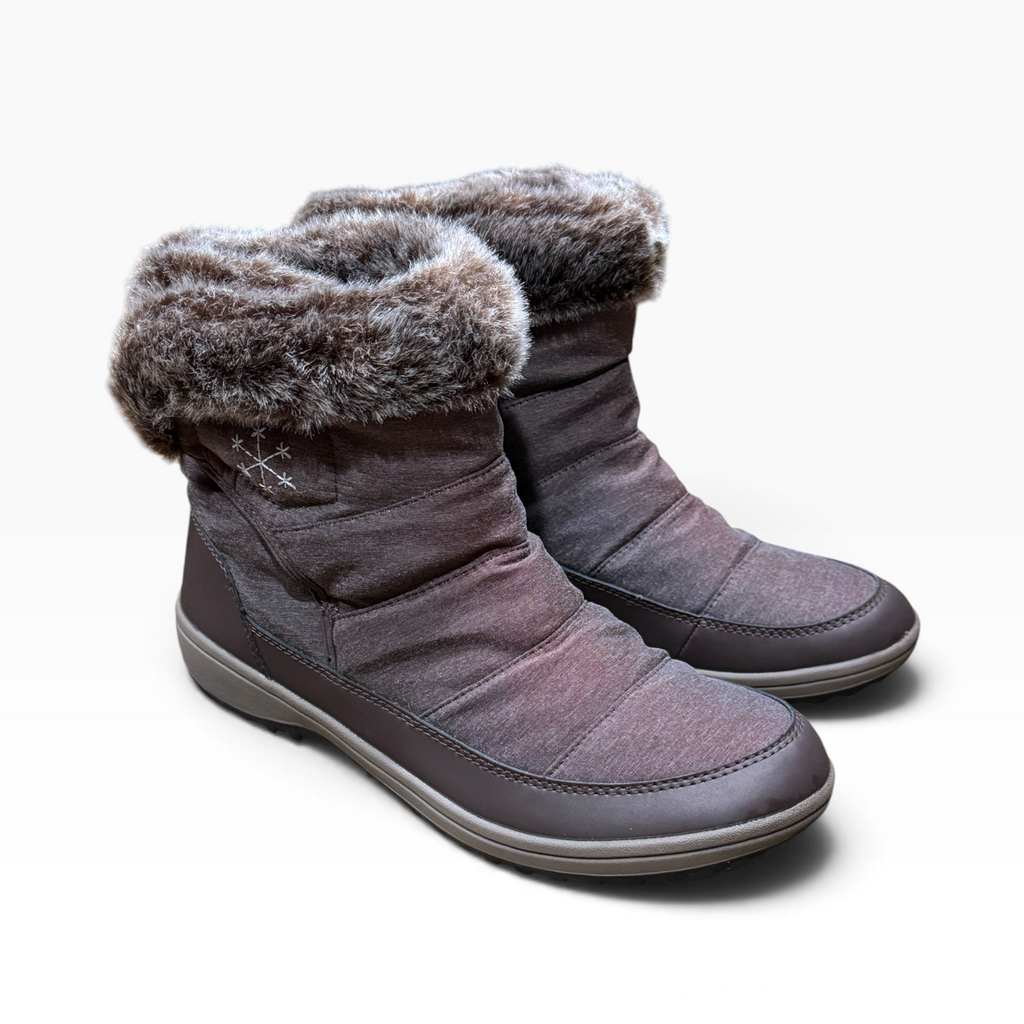 Easy Spirit Enoris 2 Women’s 8.5M Brown Faux-Fur Winter Boots with Box - Pre-owned