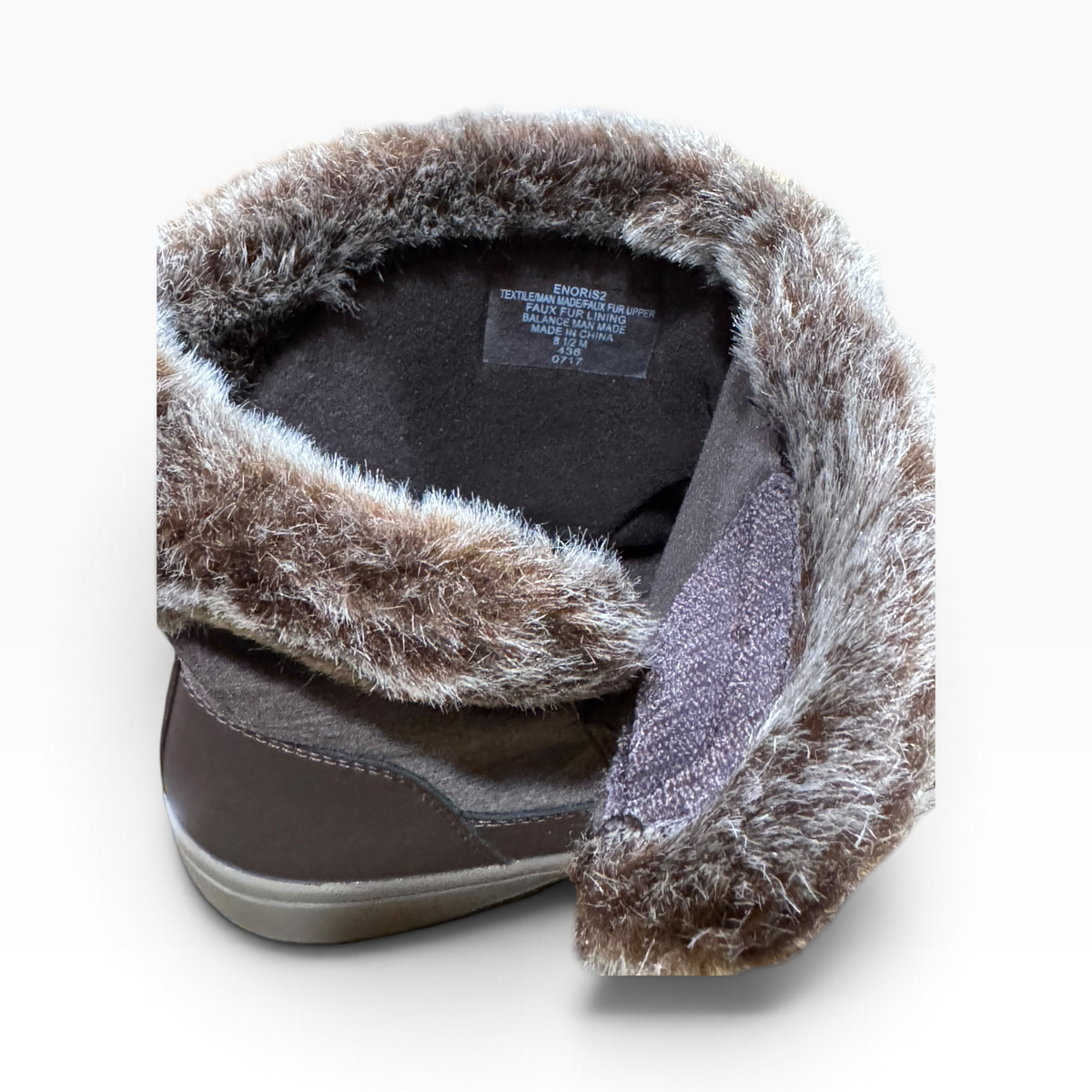 Easy Spirit Enoris 2 Women’s 8.5M Brown Faux-Fur Winter Boots with Box - Pre-owned