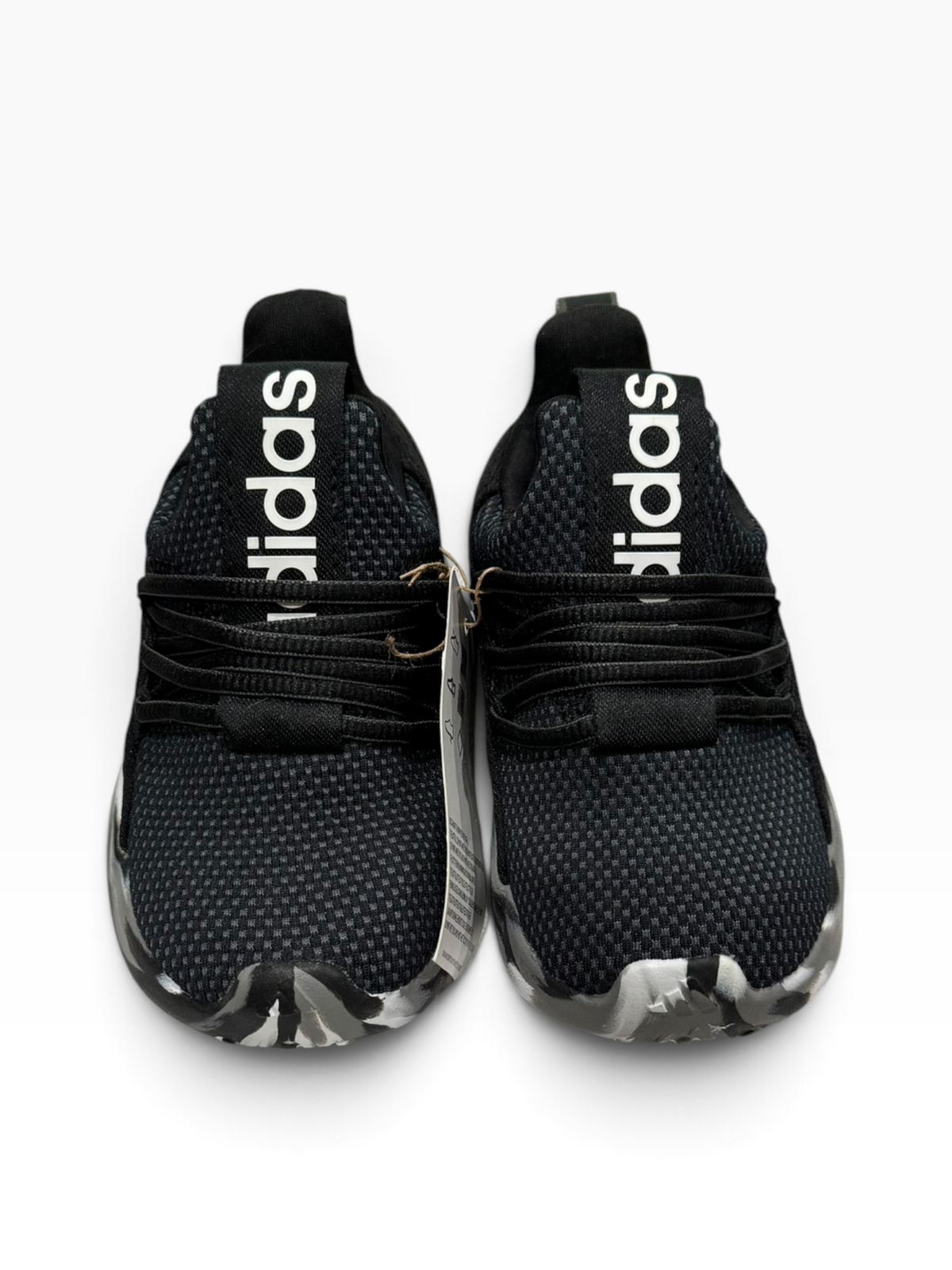 Adidas Lite Racer Adapt 7.0 Toddler Shoes Size 7K Black Camo IH1527 - New