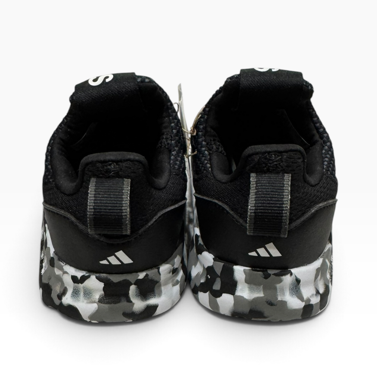 Adidas Lite Racer Adapt 7.0 Toddler Shoes Size 7K Black Camo IH1527 - New