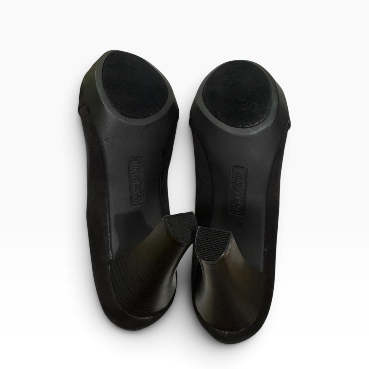 Croft & Barrow Sole Senseability Women’s 7M Black Bow Platform Pumps - New with Flaw