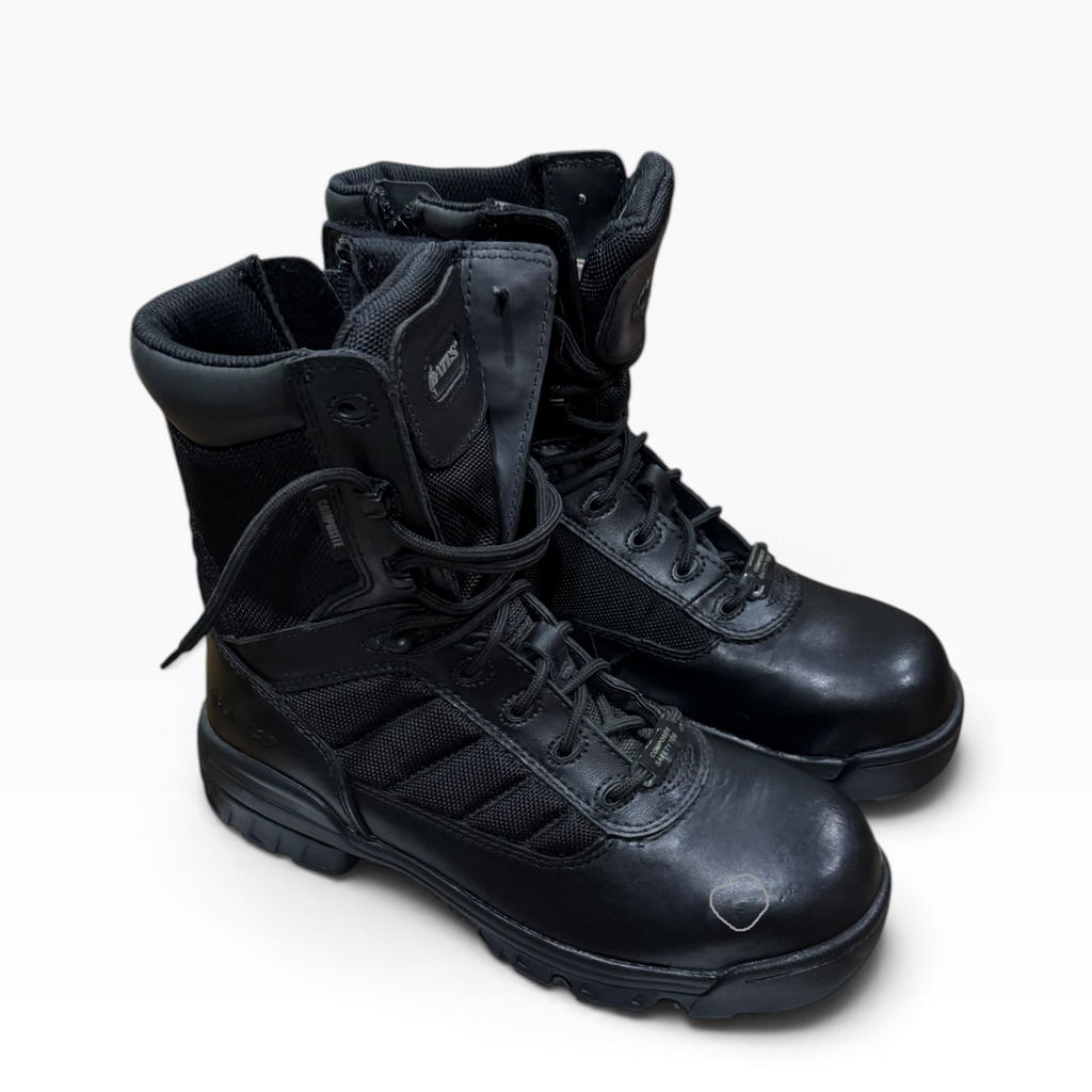 Bates Ultra-Lites 8-Inch Composite Safety-Toe EH Boots Men’s 6.5M E02263 - New