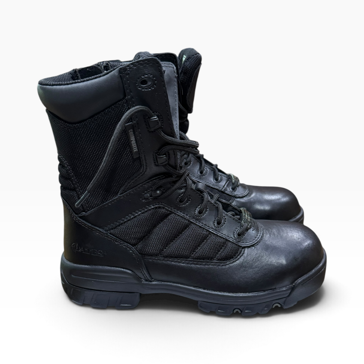 Bates Ultra-Lites 8-Inch Composite Safety-Toe EH Boots Men’s 6.5M E02263 - New