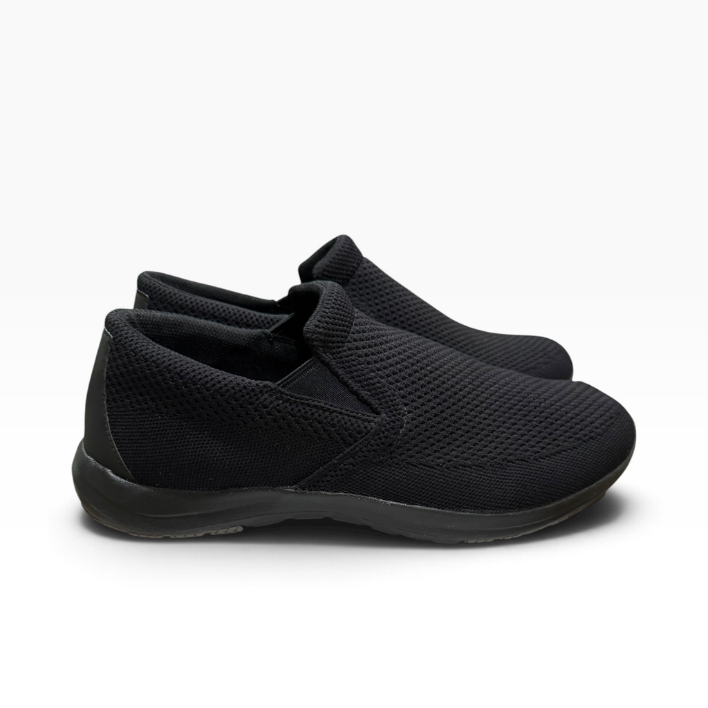 L.L.Bean Men’s 11 Wide Black Comfort Mocs Ventilated Slip-On Shoes - Pre-owned