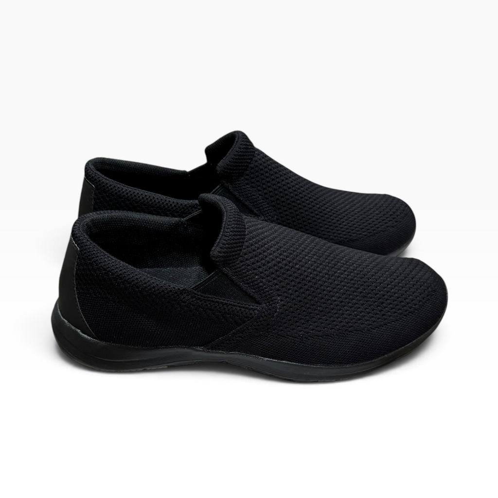 L.L.Bean Men’s 11 Wide Black Comfort Mocs Ventilated Slip-On Shoes - Pre-owned