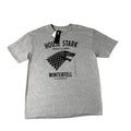 Game of Thrones House Stark Winterfell Graphic T-Shirt Gray XL - New