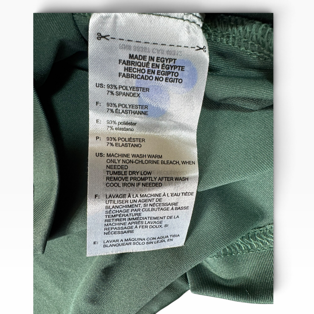 adidas Golf Men’s 2XL Green Short Sleeve Stretch Polo Shirt NWOT