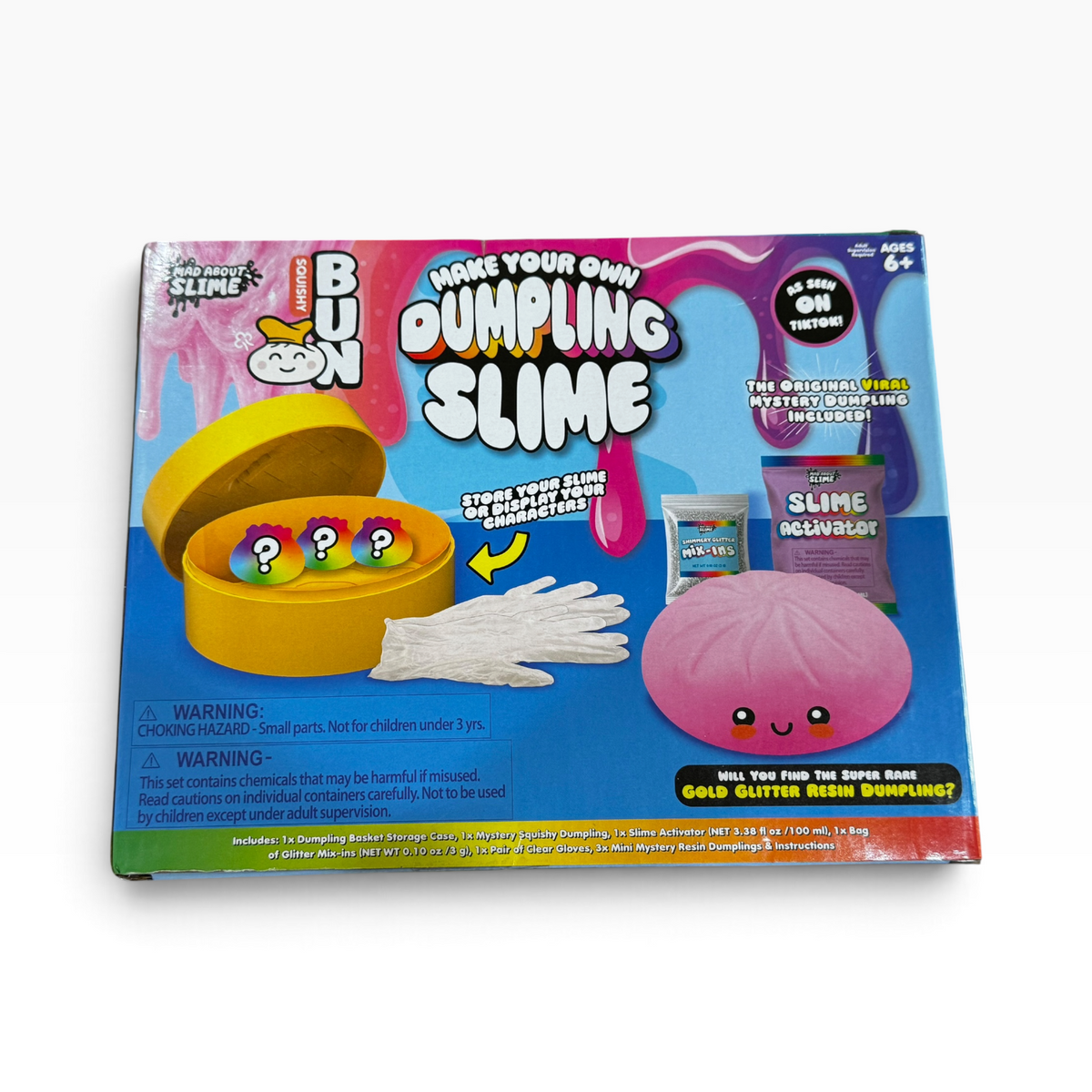 Mad About Slime - Make Your Own Dumpling Slime Kit – Squishy Bun - RMS