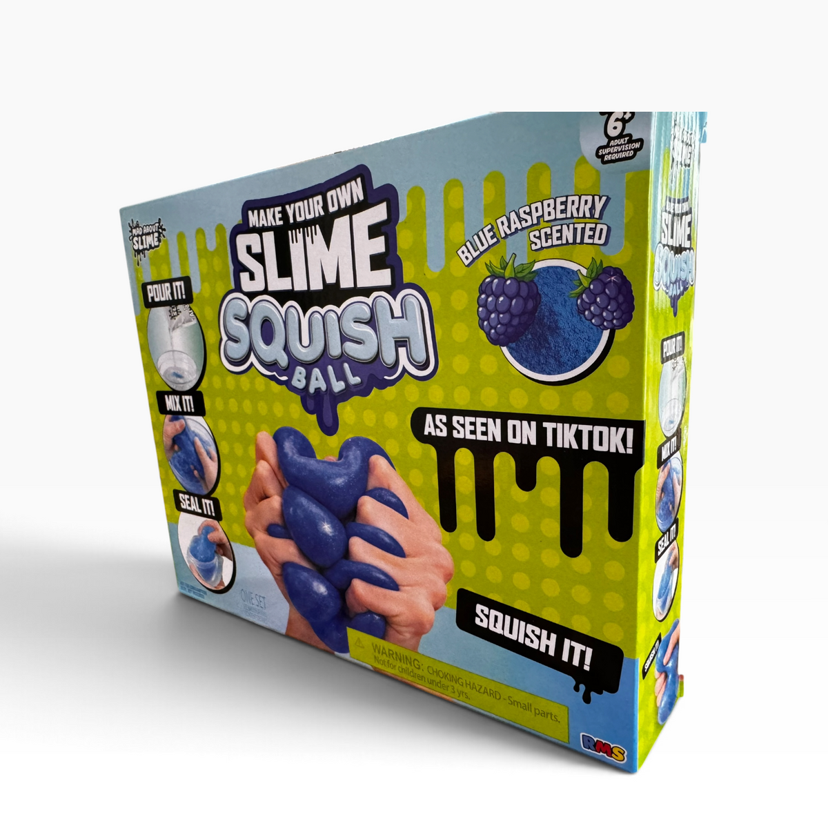 Mad About Slime - Make Your Own Slime Squish Ball Kit - RMS