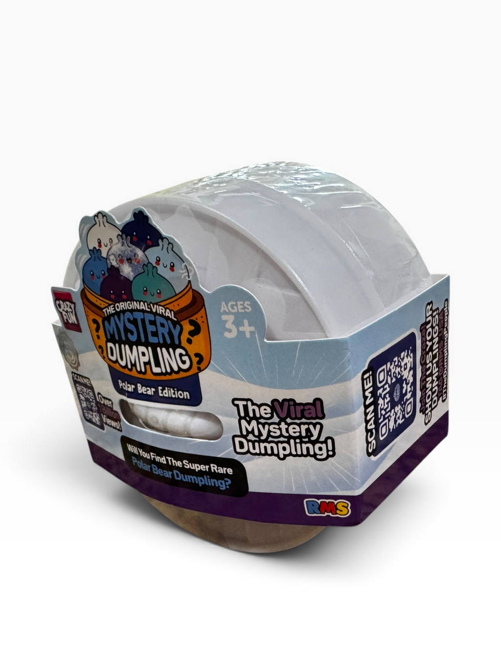 Crazy Fun Original Viral Mystery Dumpling Polar Bear Edition - RMS