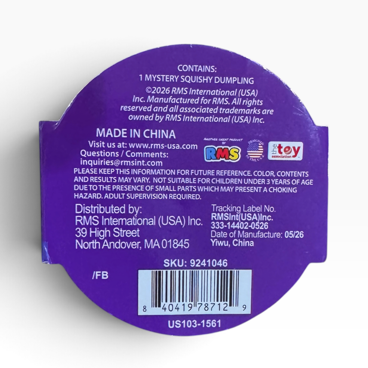 Loca y Divertida Empanadilla Misteriosa Original - Edición Holográfica Morada