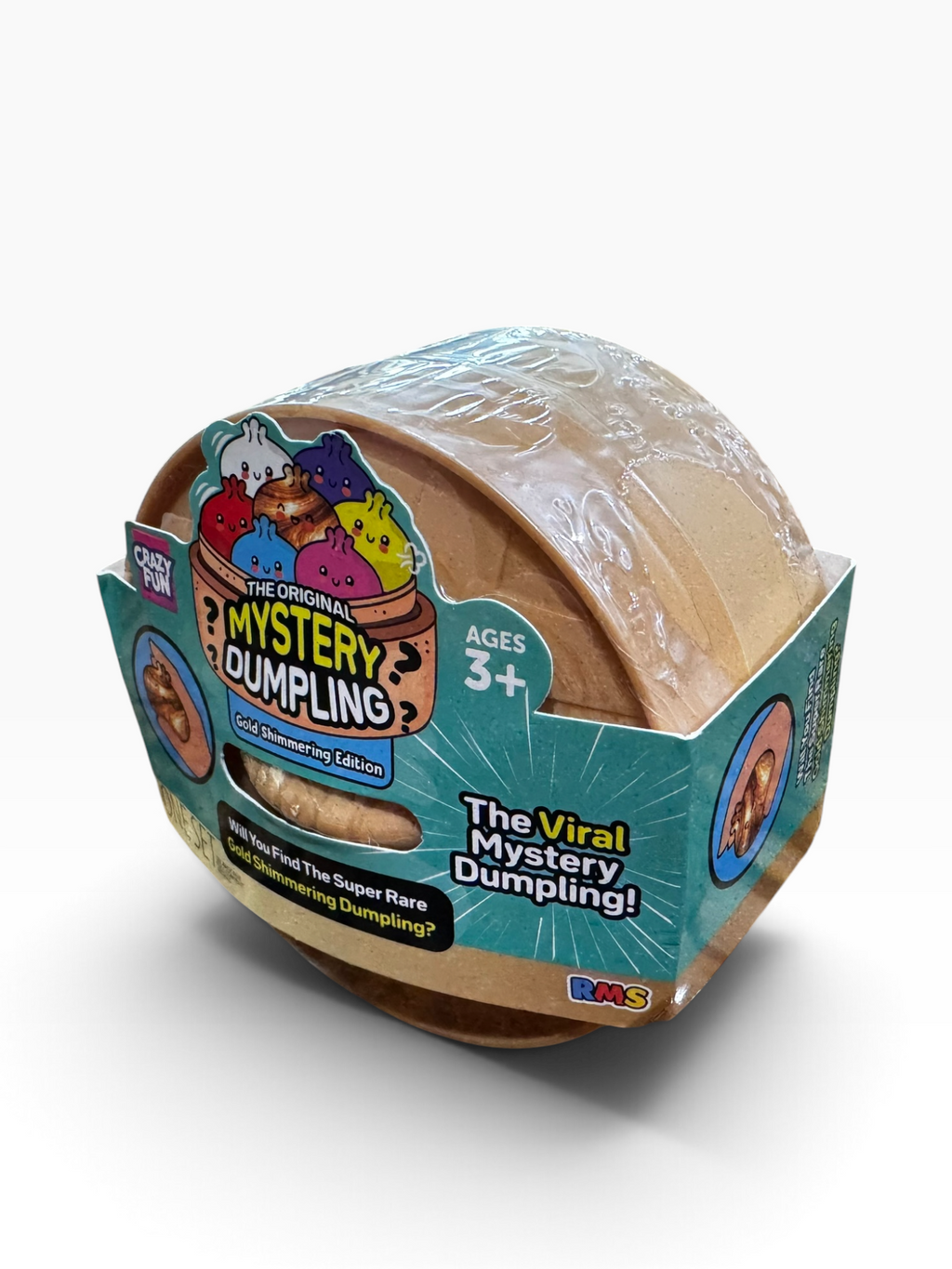 Crazy Fun Original Viral Mystery Dumpling Gold Shimmering Edition - RMS