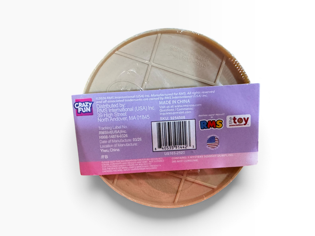 Crazy Fun Original Viral Mystery Dumpling Pink Holographic Edition-Cherry Blossom Scented