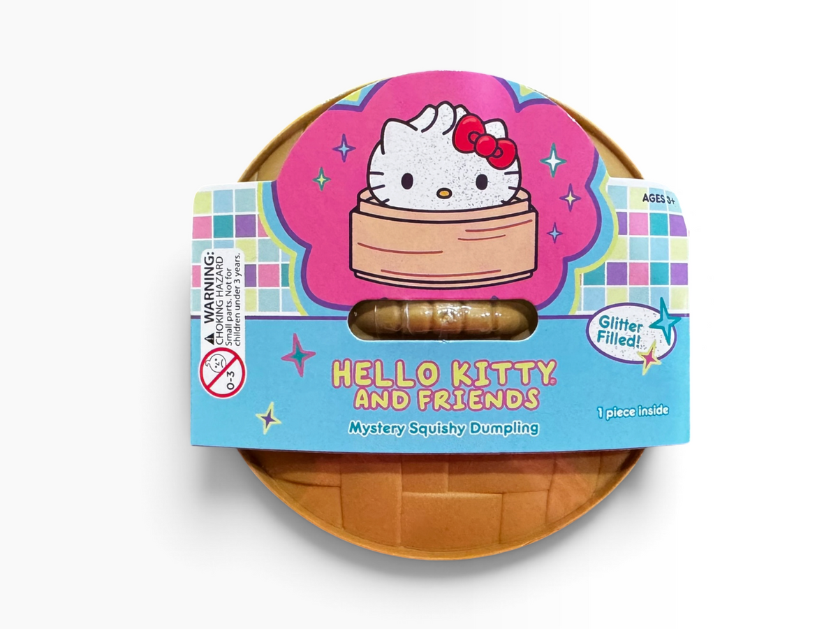 Hello Kitty and Friends Mystery Squishy Dumpling Glitter Filled