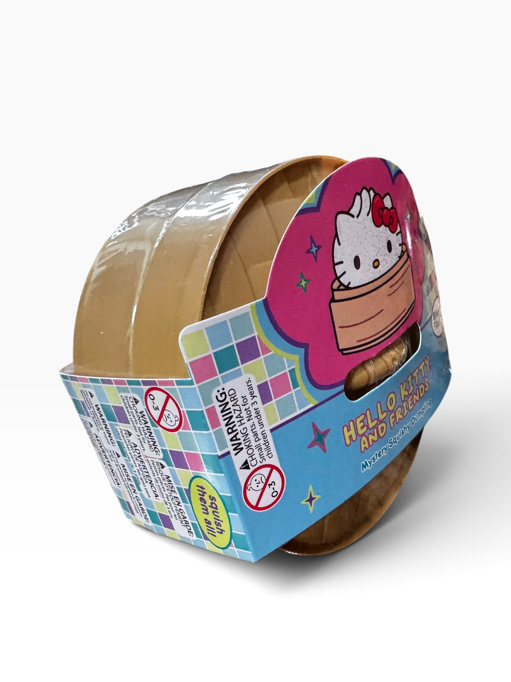 Hello Kitty and Friends Mystery Squishy Dumpling Glitter Filled