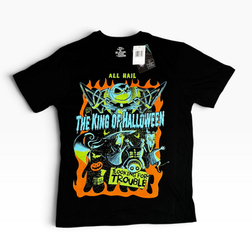 All Hail - The King of Halloween Looking For Trouble T-Shirt New