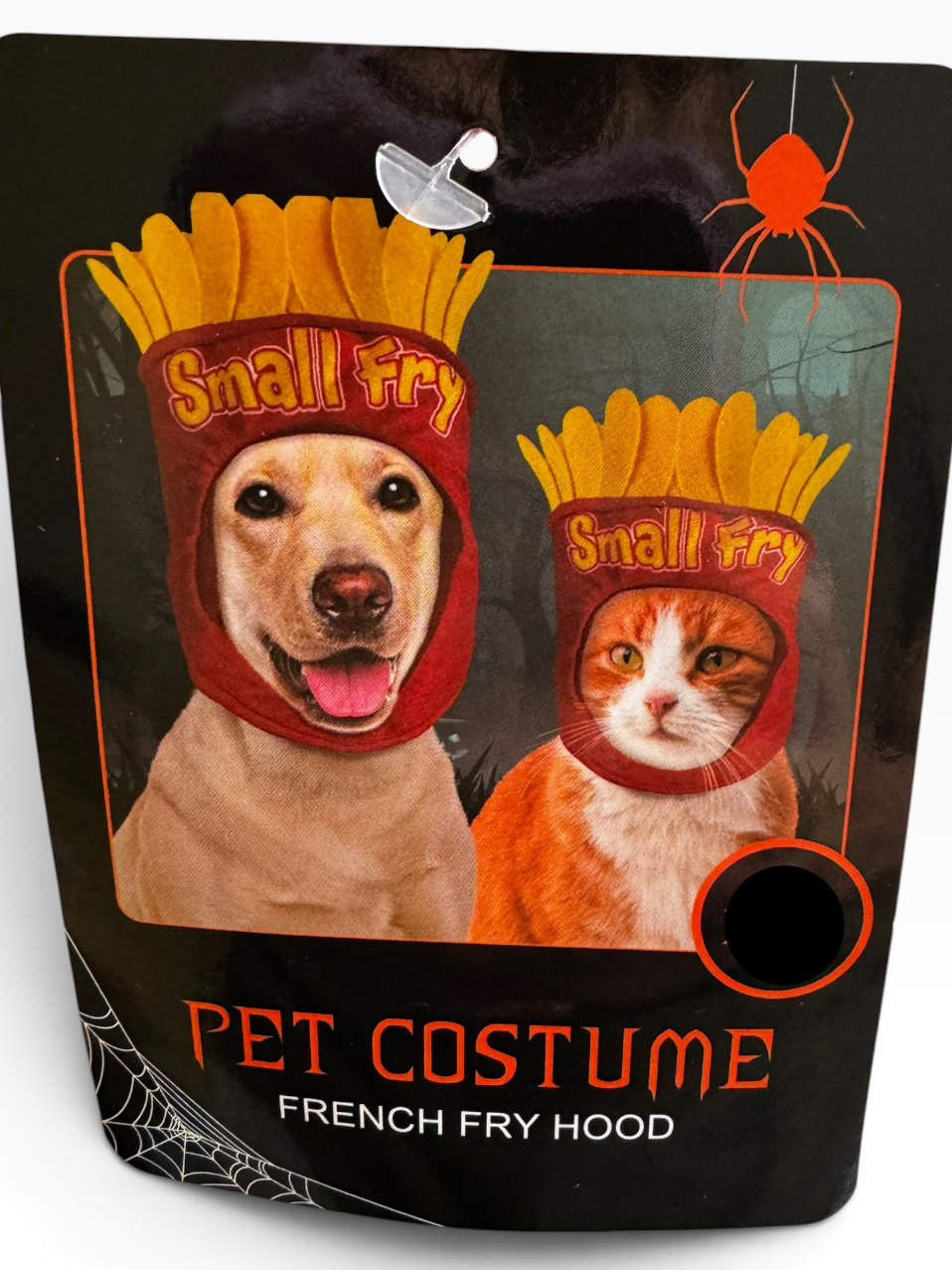 Fry French Fry Pet Costume Hood - New