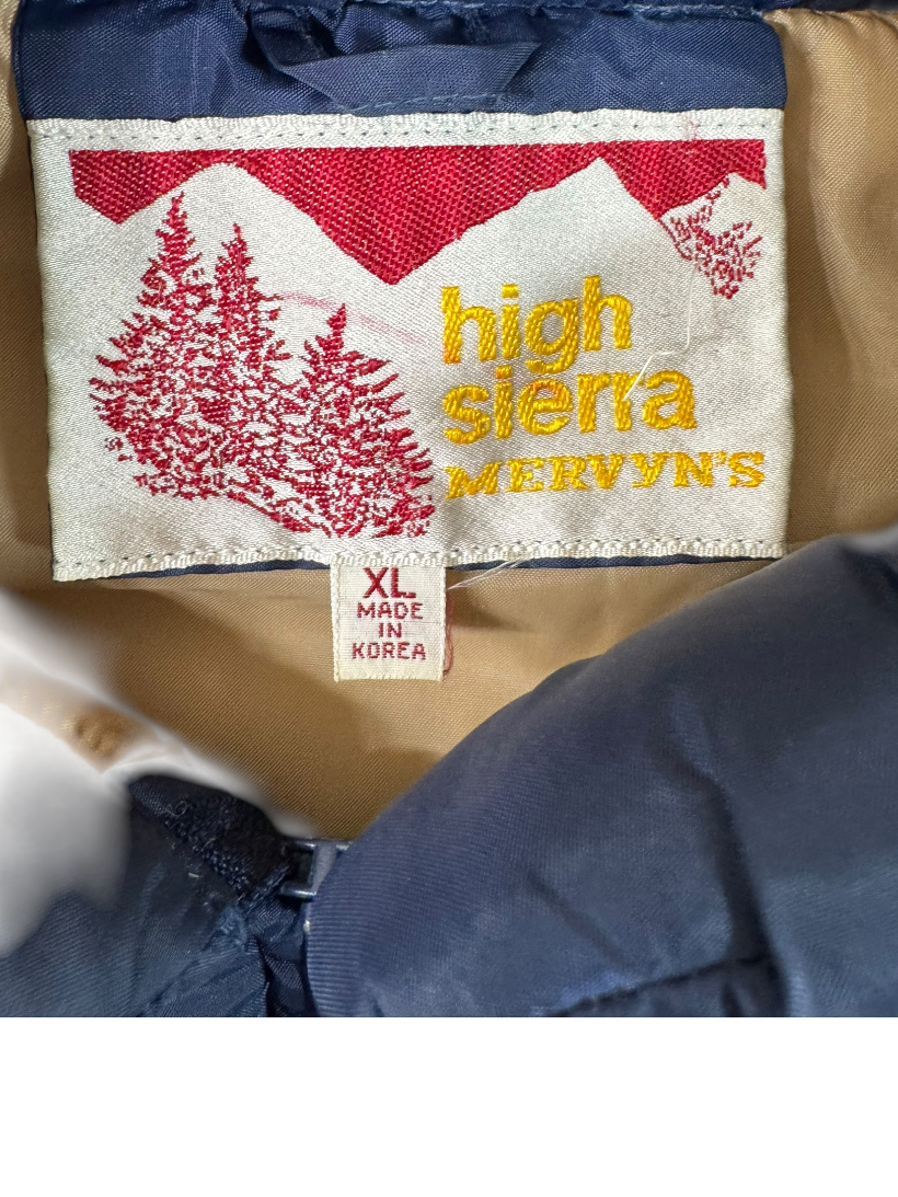 High Sierra Mervyn’s Navy Puffer Vest XL - Pre-owned