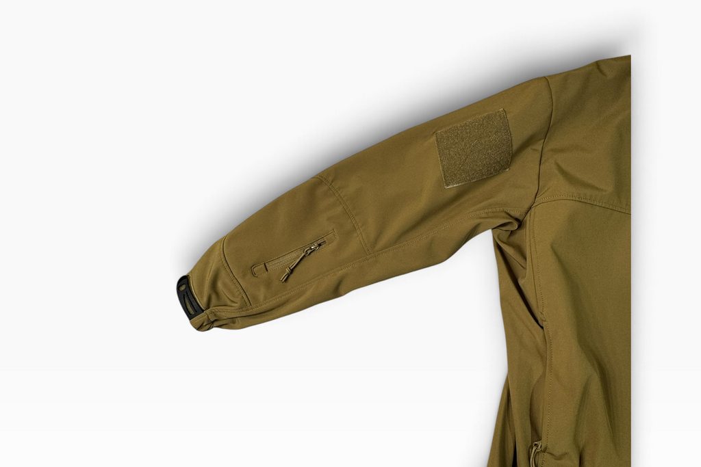 Rothco Tan Tactical Softshell Zip Jacket XL - Pre-owned