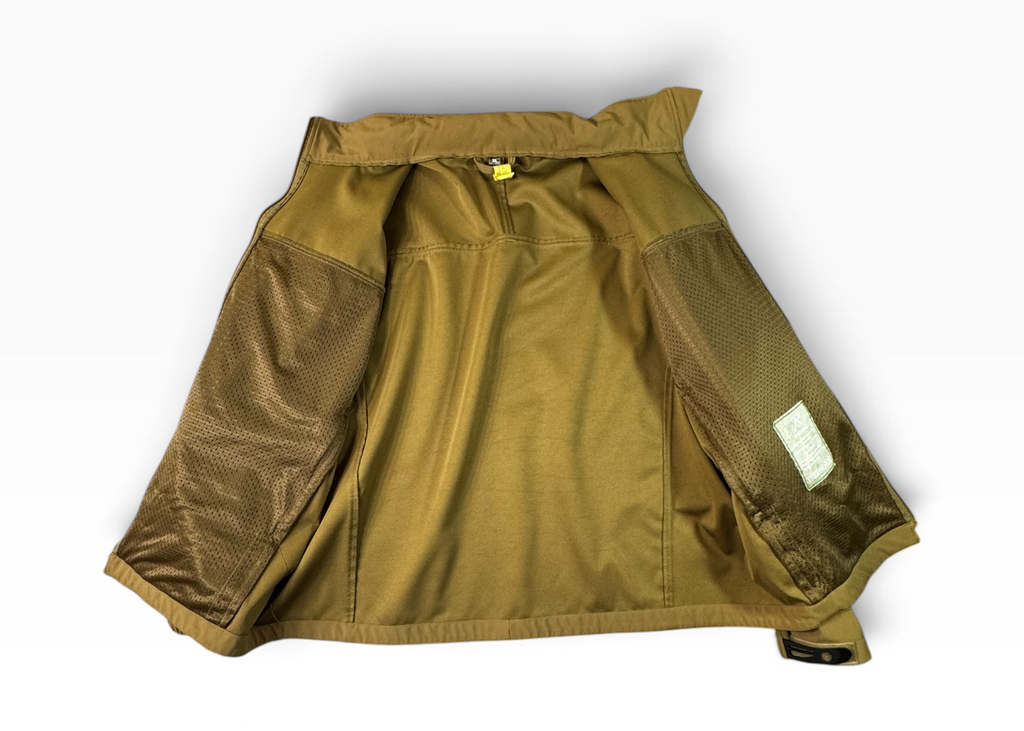Rothco Tan Tactical Softshell Zip Jacket XL - Pre-owned