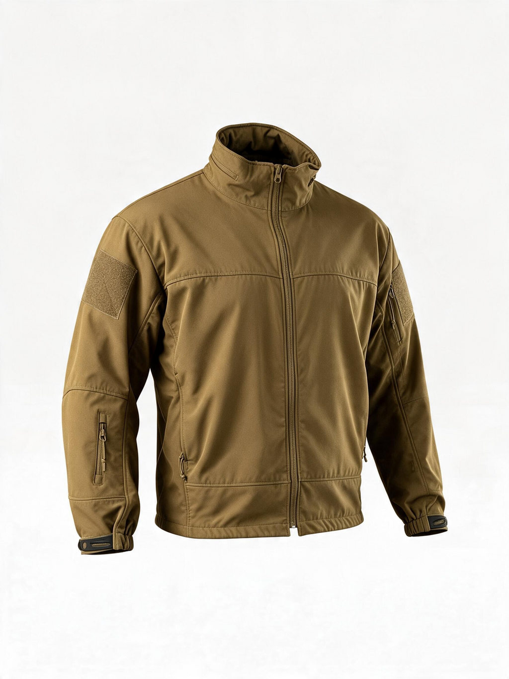 Rothco Tan Tactical Softshell Zip Jacket XL - Pre-owned