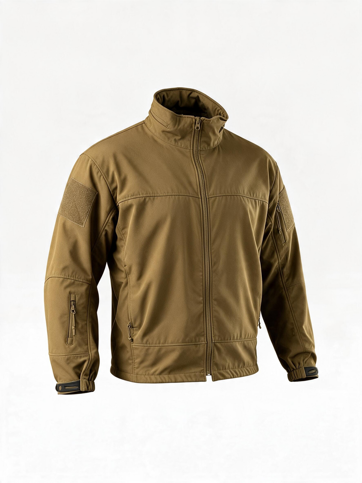 Rothco Tan Tactical Softshell Zip Jacket XL - Pre-owned