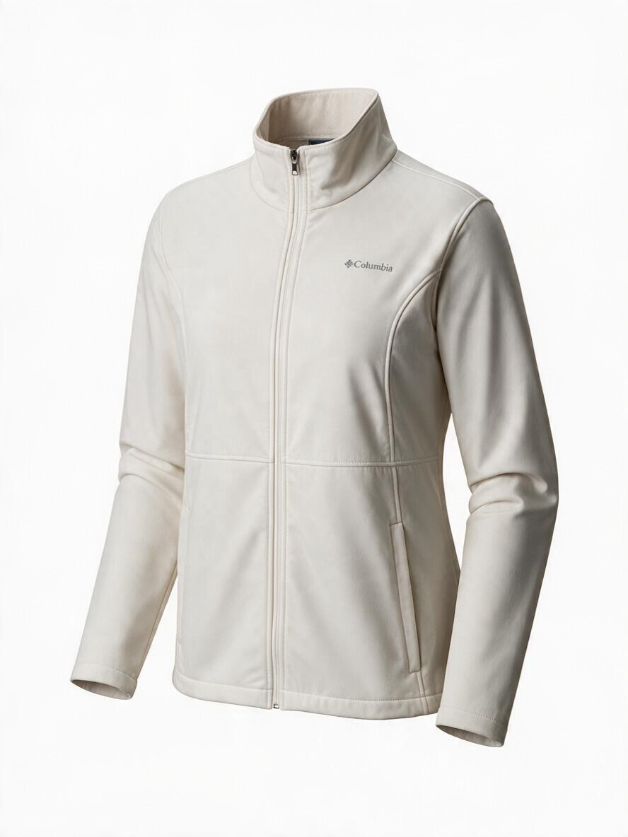 Columbia Ivory Fleece Lined Softshell Jacket XXL - Pre-owned