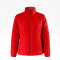 Lands’ End Coral Quilted Jacket M Petite 10-12 - Pre-owned
