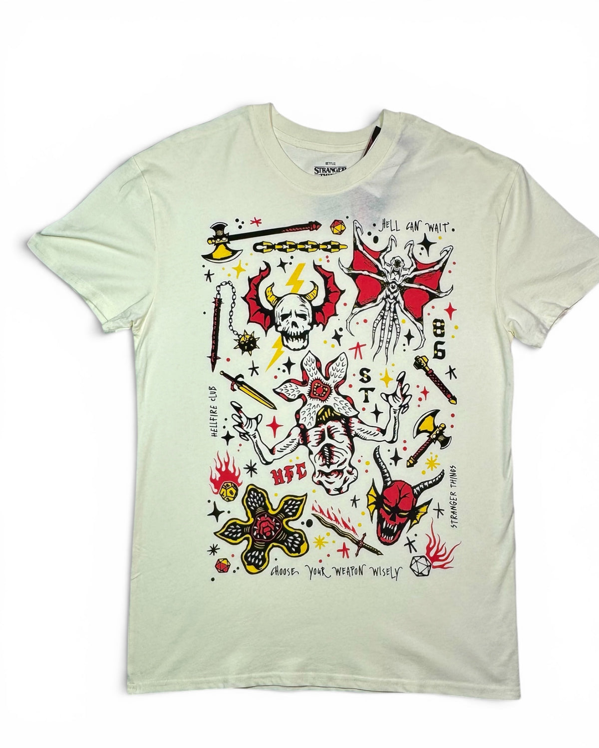 Netflix Stranger Things Hellfire Club Graphic T-Shirt