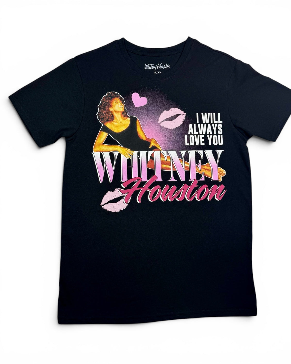 Whitney Houston "I Will Always Love You" Graphic T-Shirt - Small