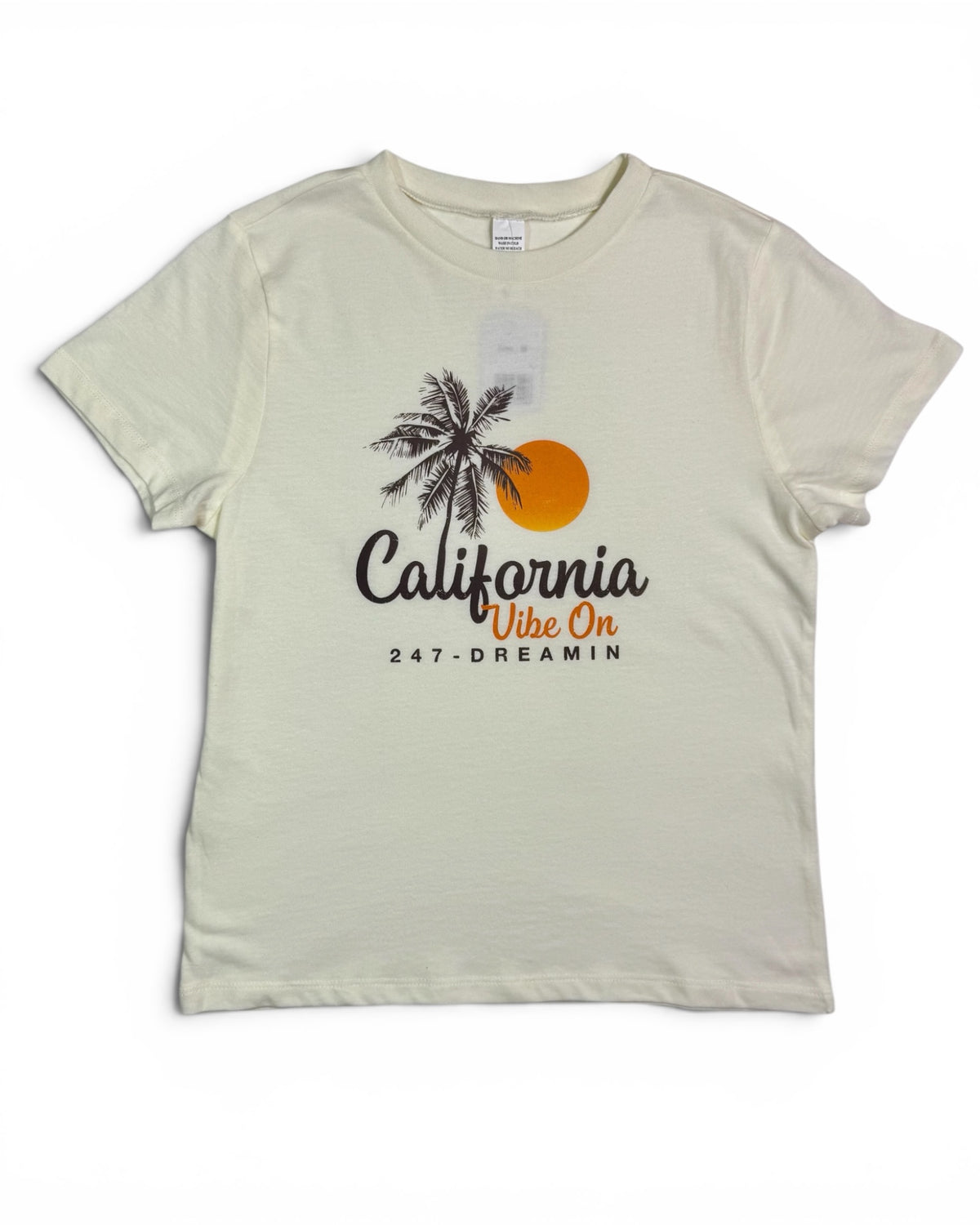 California Vibe On 24/7 Dreamin' Graphic Kids T-Shirt - Medium