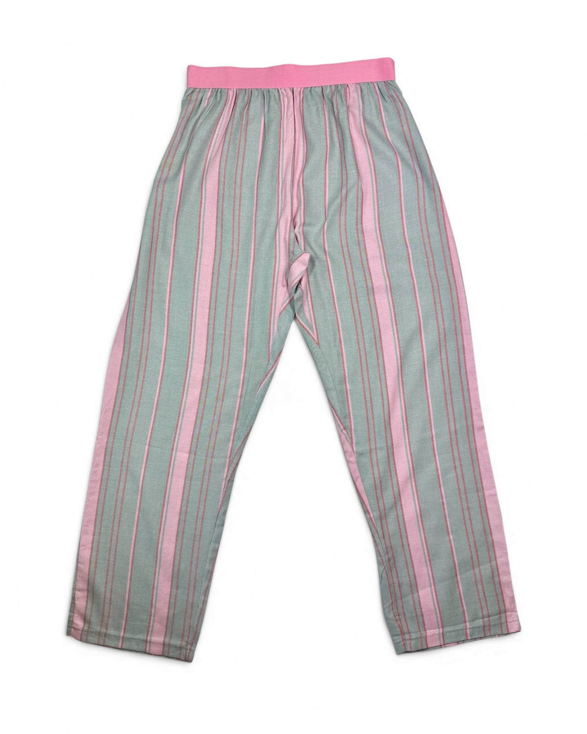 Women's Pink & Gray Striped Sleep Lounge Pants NWT
