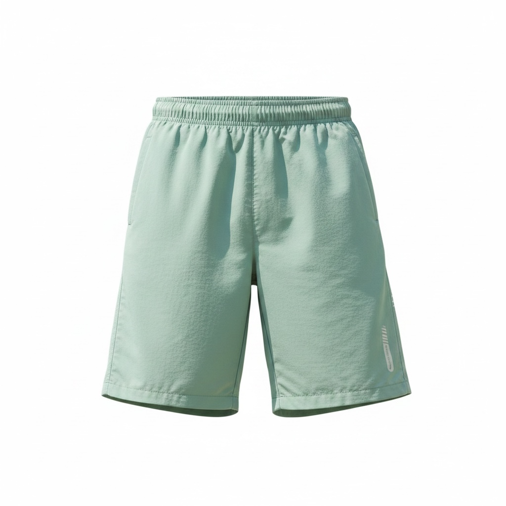 Men's Performance Athletic Shorts with Zipper Pockets – Loden Frost – Size M