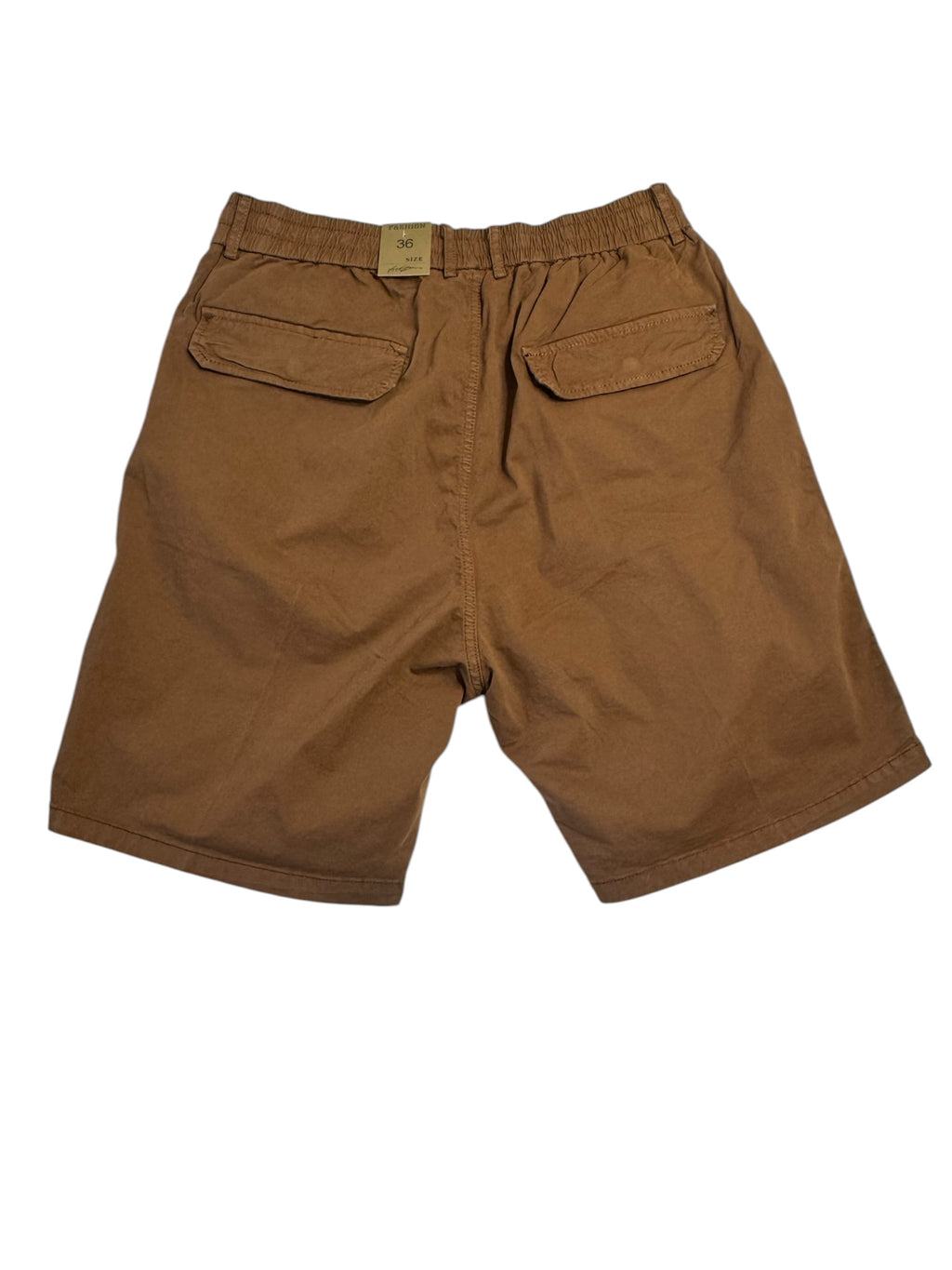 Men's Coffee Brown Cargo Shorts – Size 36
