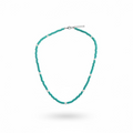 Turquoise beaded fashion necklace