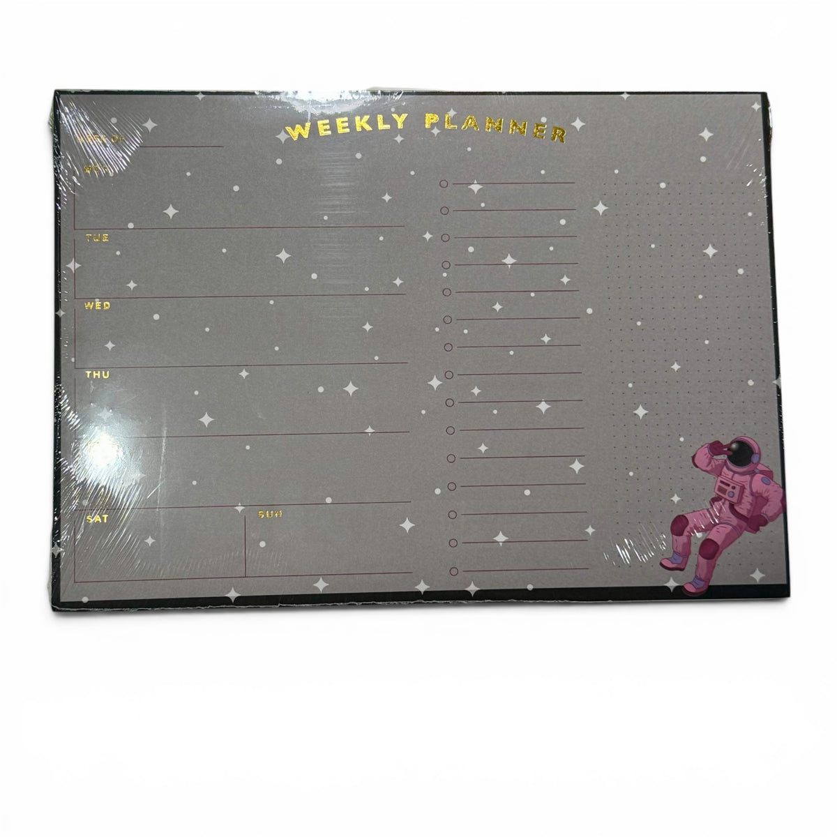 Astronaut Weekly Planner Pad