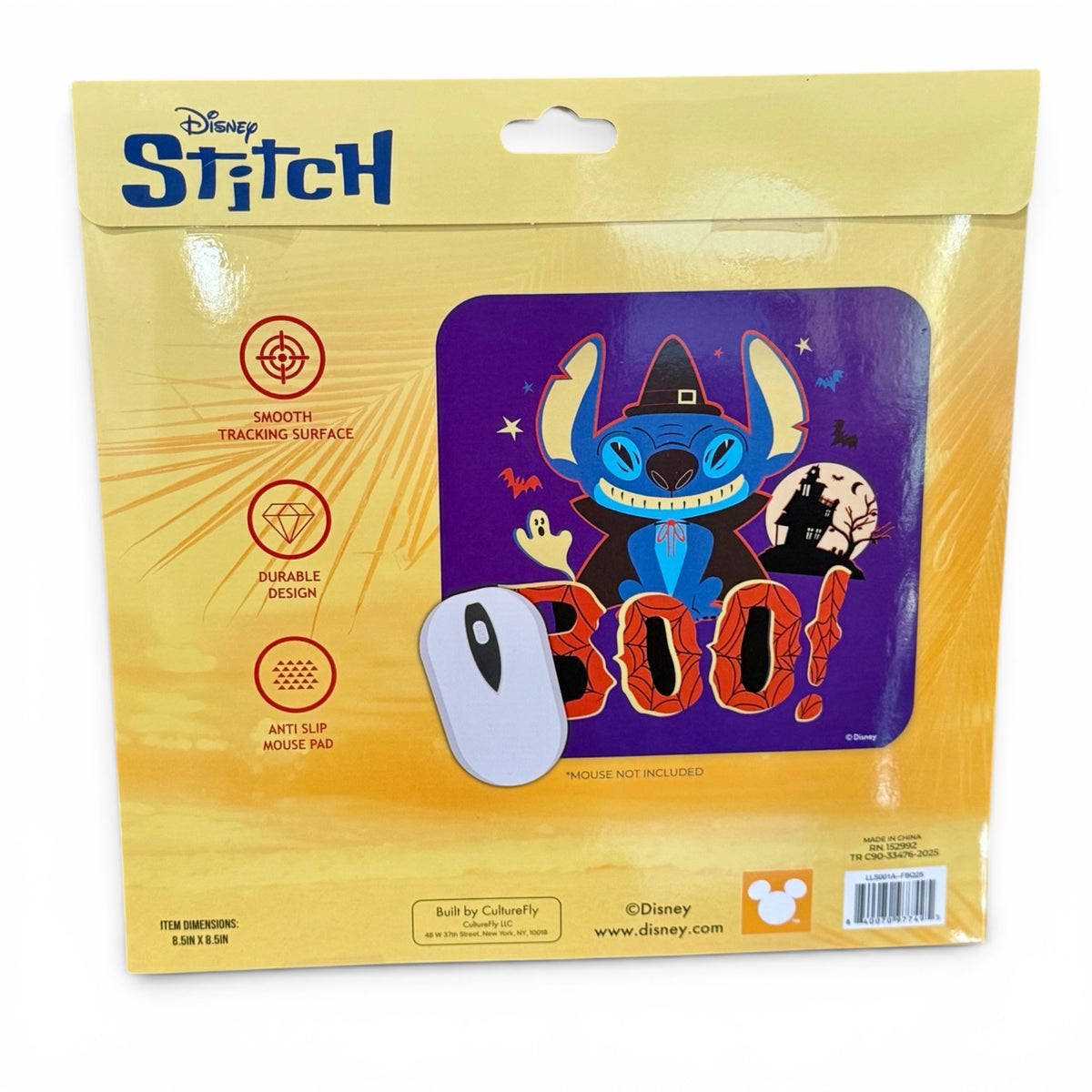 Disney Stitch Halloween Mouse Pad