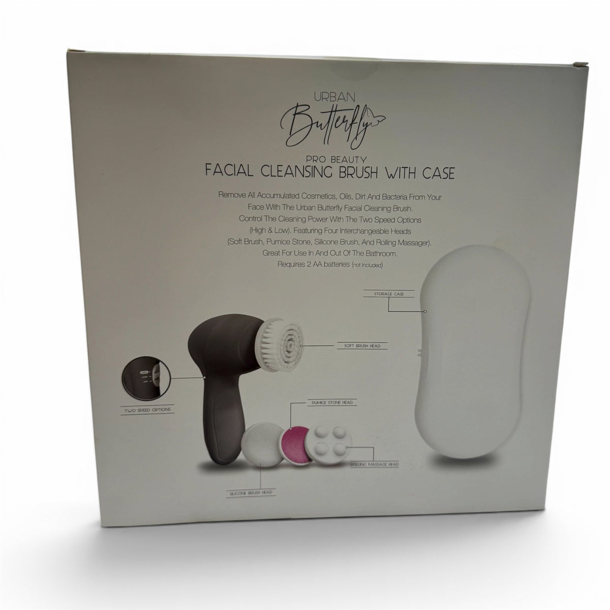 Cepillo Eléctrico de Spa 4 en 1 Urban Butterfly