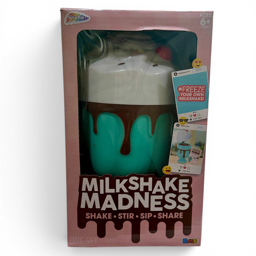 Milkshake Madness Frozen Shake Cup Set - 4 Piece Set