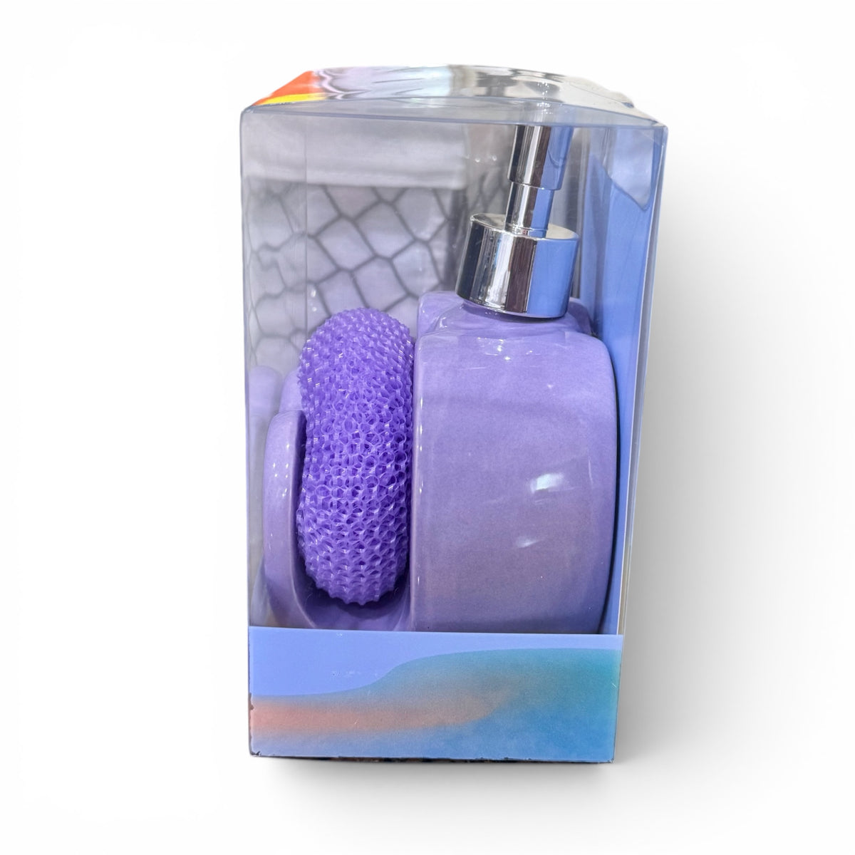 Heart Dish Soap Dispenser with Sponge