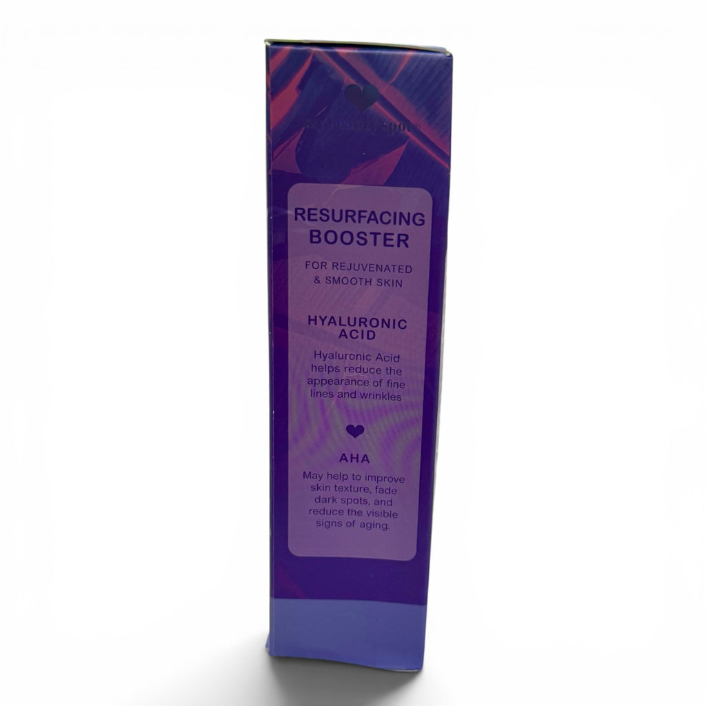Hyaloronic + AHA Resurfacing Booster Facial Serum (50 ml / 1.69 oz)