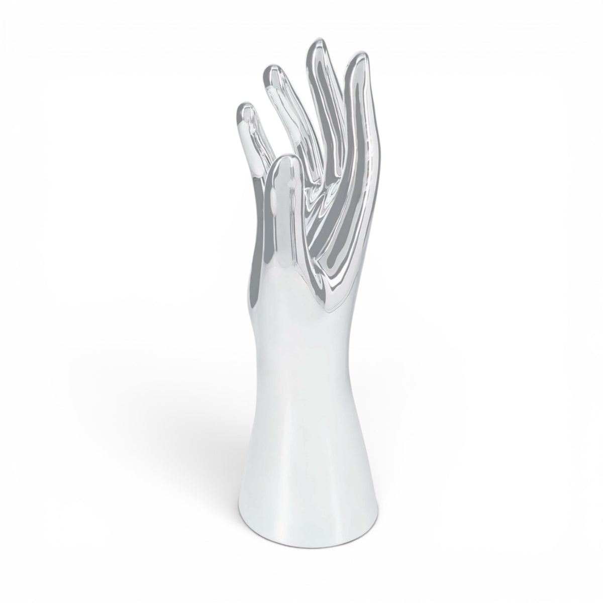 Ceramic Silver Hand Jewely Holder Display Stand