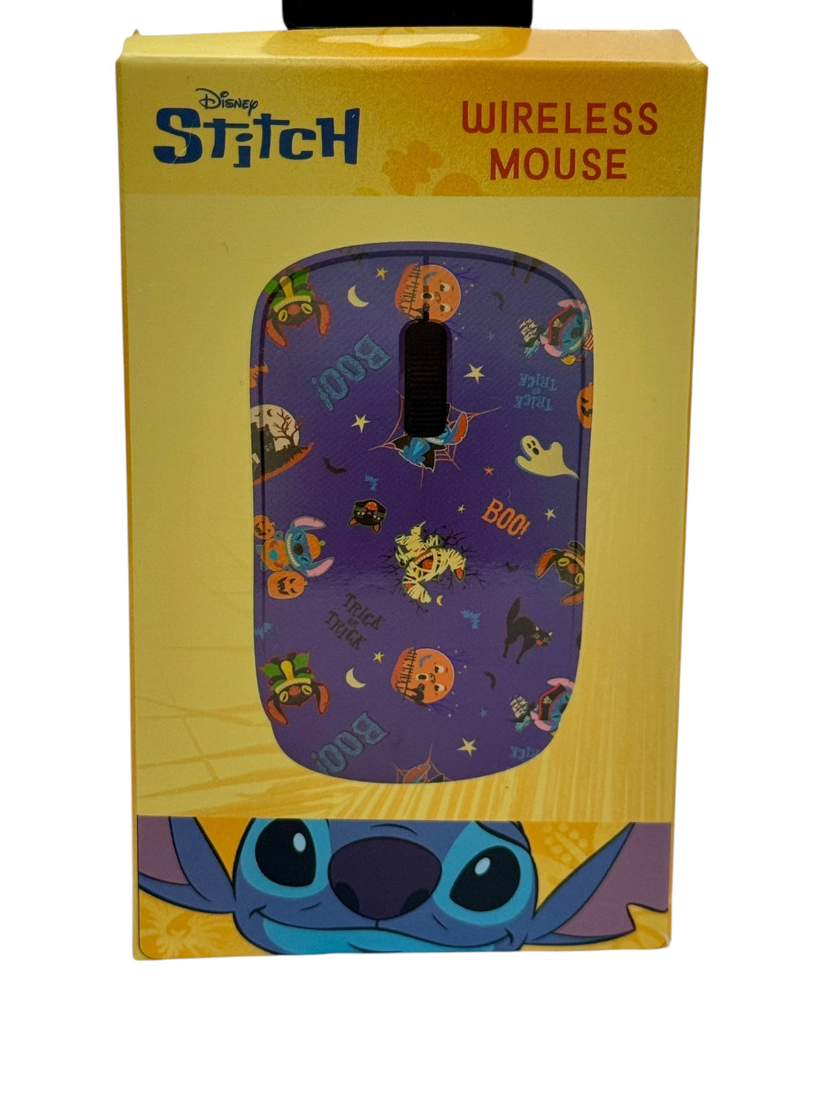Disney Stitch Wireless Mouse - Halloween Design