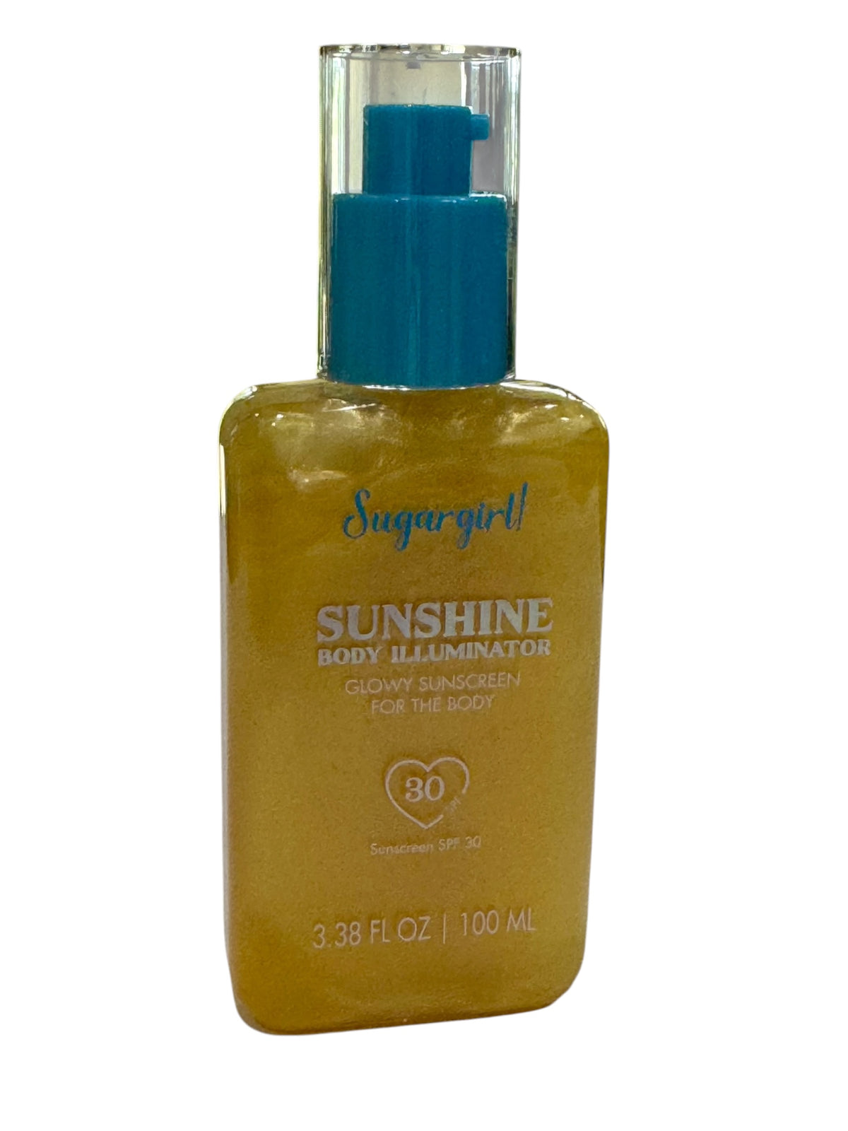 Sugargirl Sunshine body Illuminator SPF 30 Glowy Sunscreen