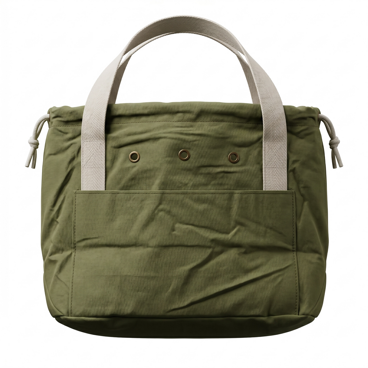 KIBAGA Crochet & Knitting Organizer Tote Bag with Yarn Storage Pockets