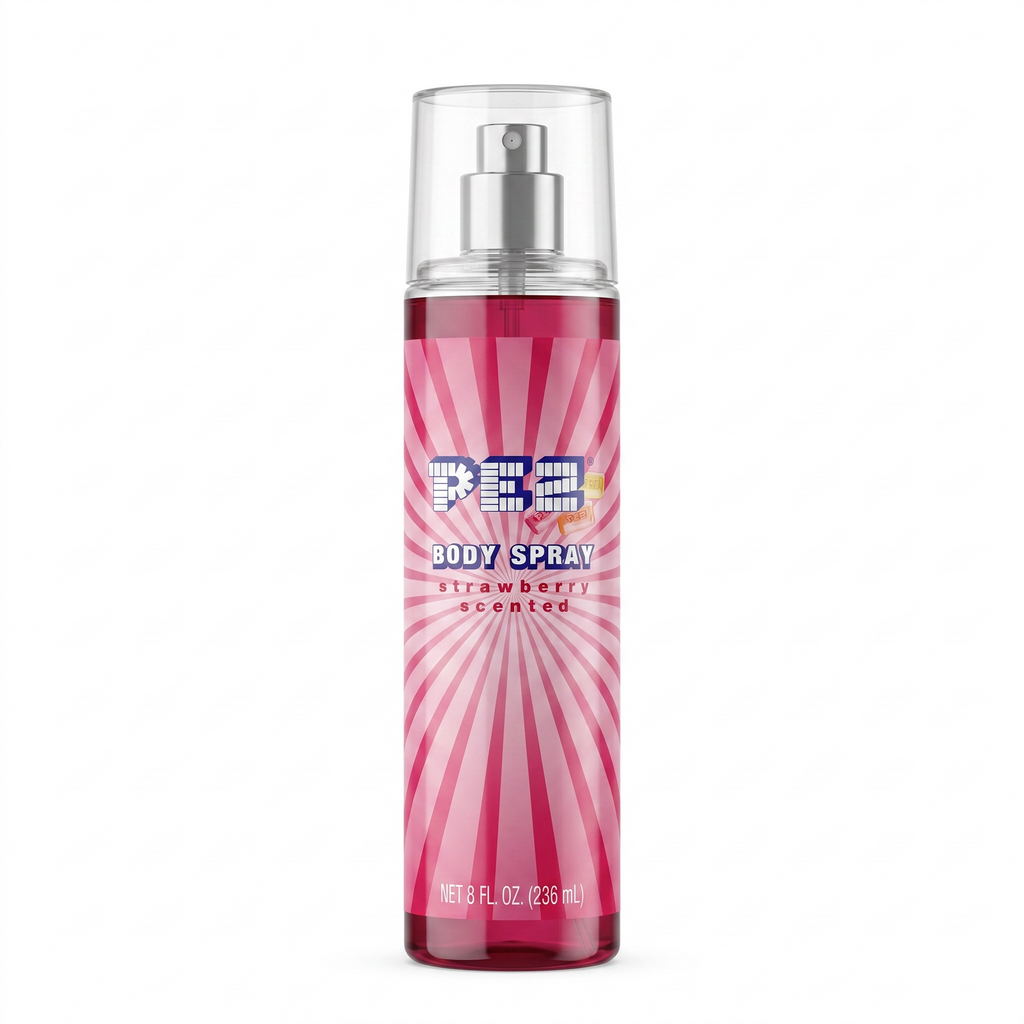 PEZ Strawberry Scented Body Spray - 8 oz