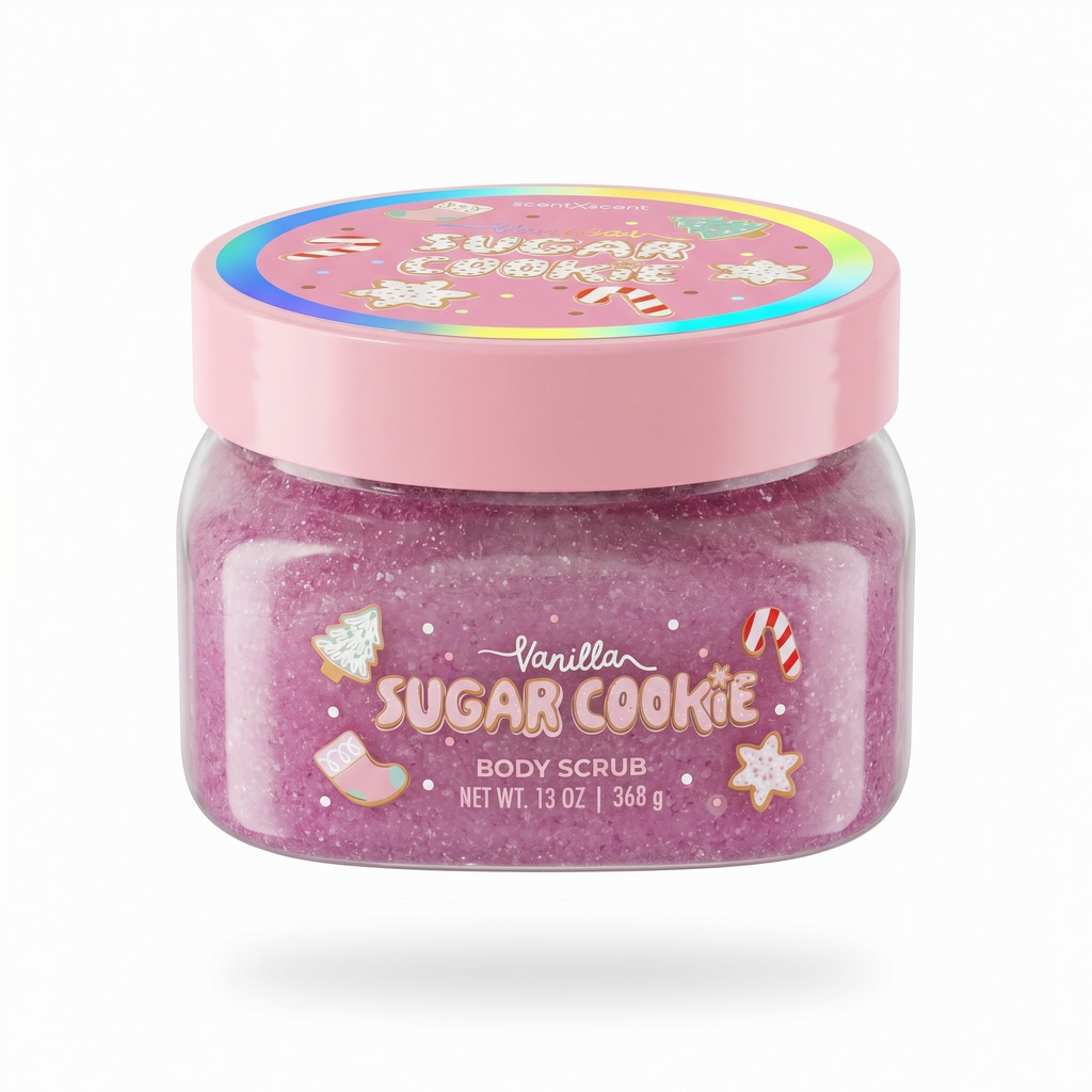 Vanilla Sugar Cookie Body Scrub 13 oz