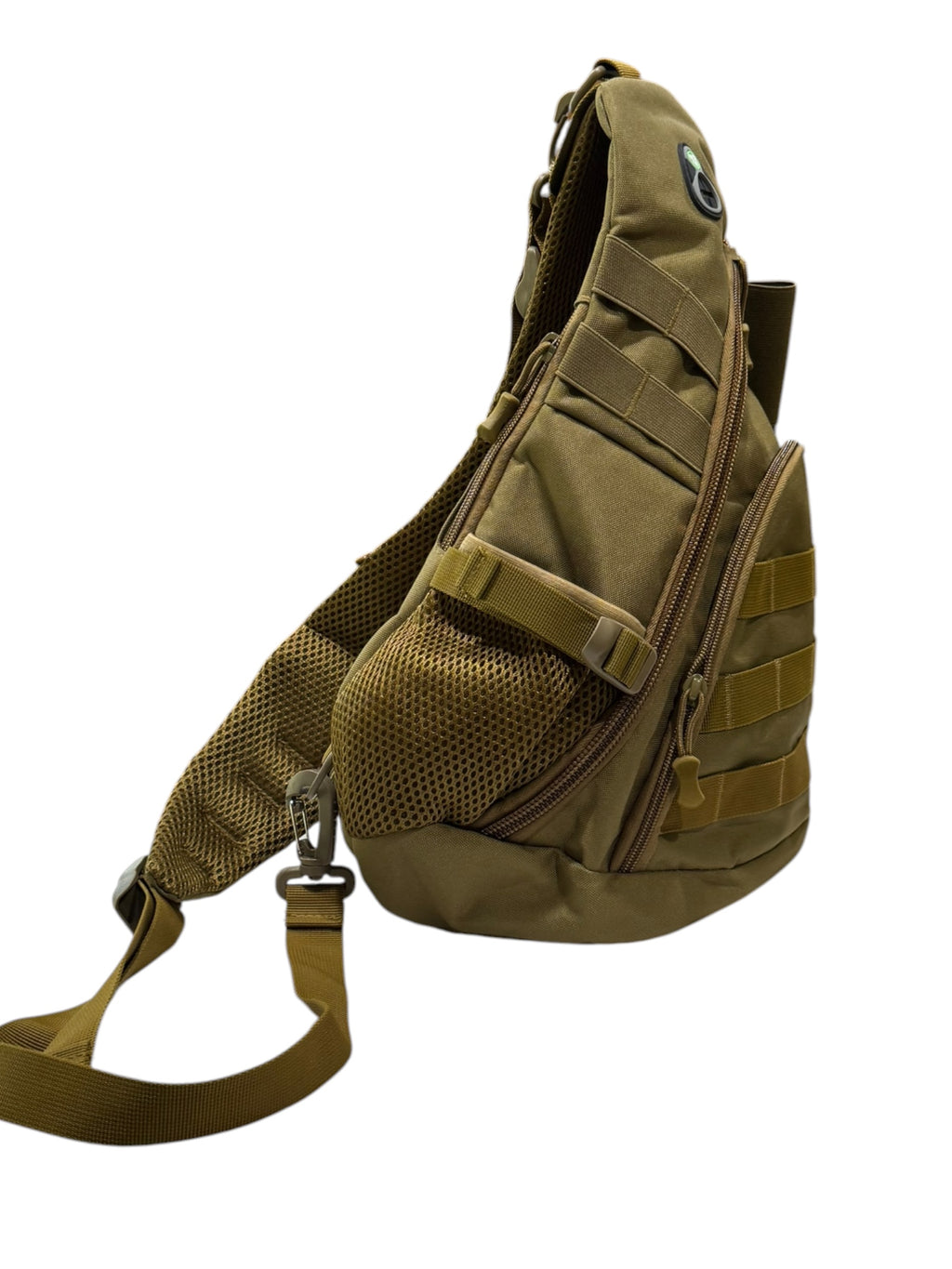 Tactical Sling Backpack MOLLE Crossbody Chest Pack with USB charging port