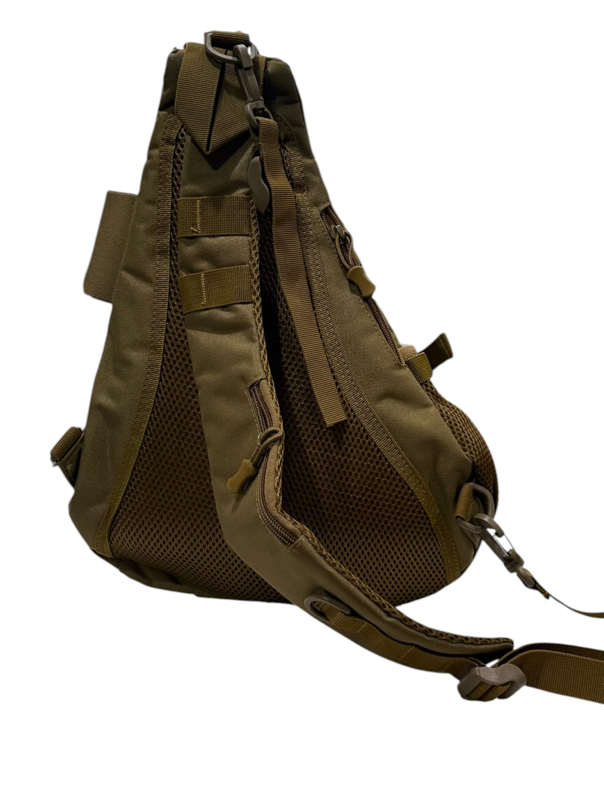 Tactical Sling Backpack MOLLE Crossbody Chest Pack with USB charging port